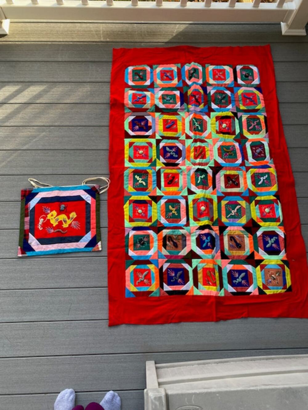 one hundred families quilt